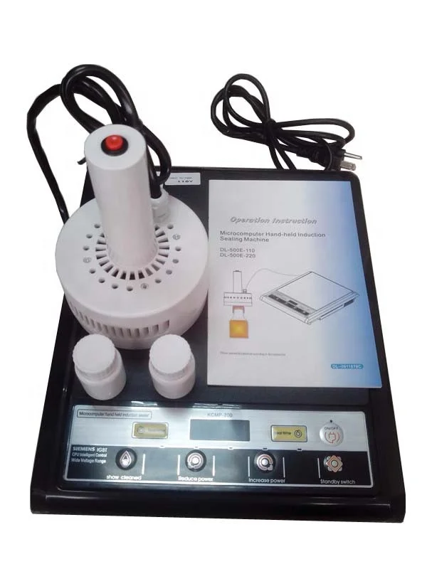 Portable Induction Sealer DL-500E Bottle Lid Sealing Machine Low Cost and Hot Sale Aluminum Foil Cartons Semi-automatic Sealer - Image 3