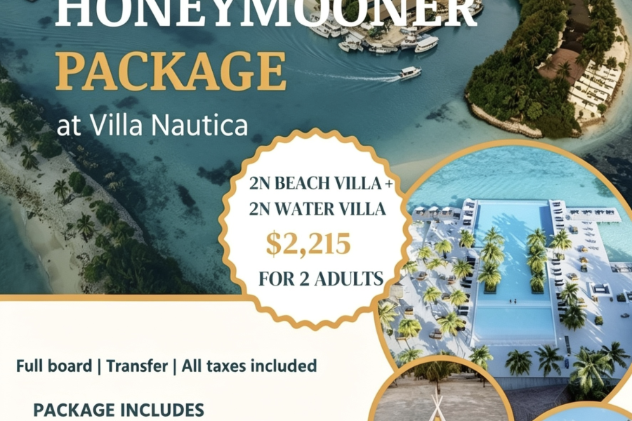 Honeymooner Package at Villa Nautica